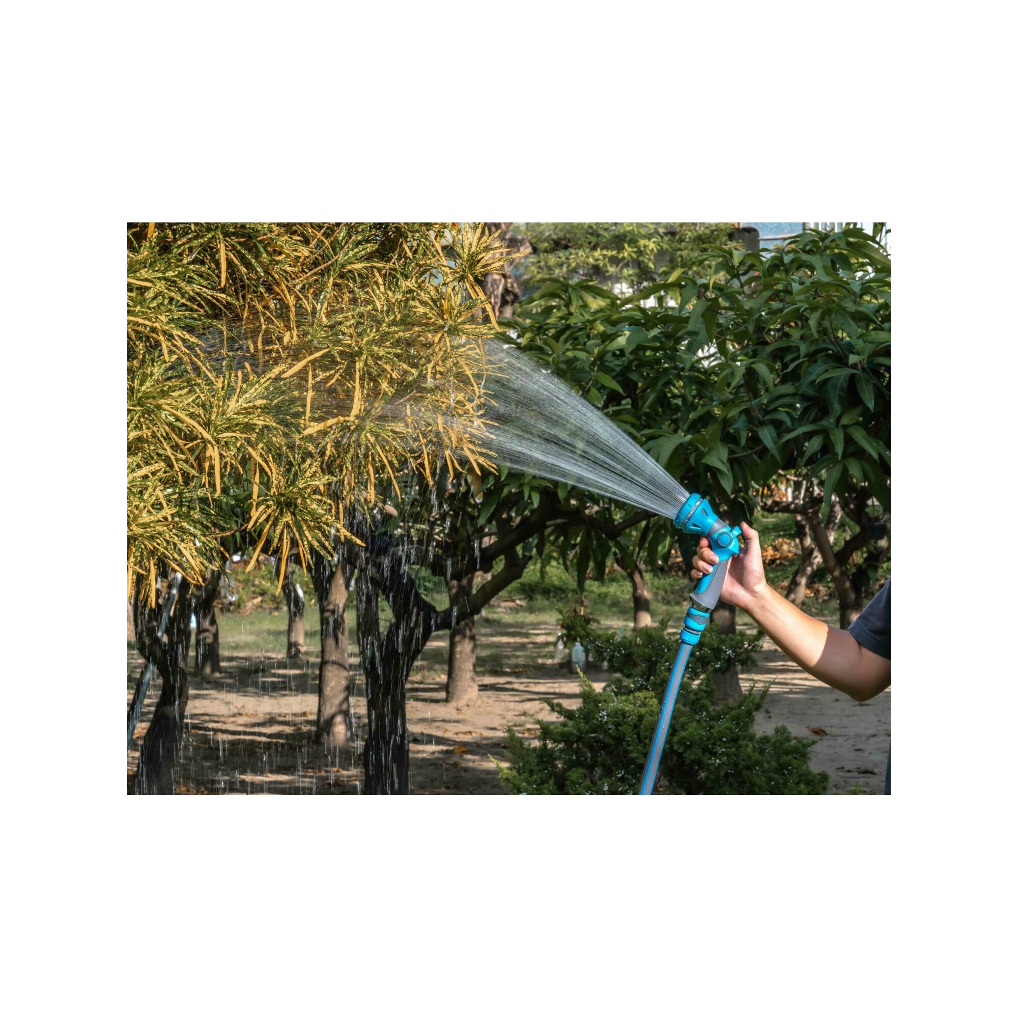 Pistola di spruzzatura e pulizia - Suan - 8 getti - Kit completo con raccordi soft touch