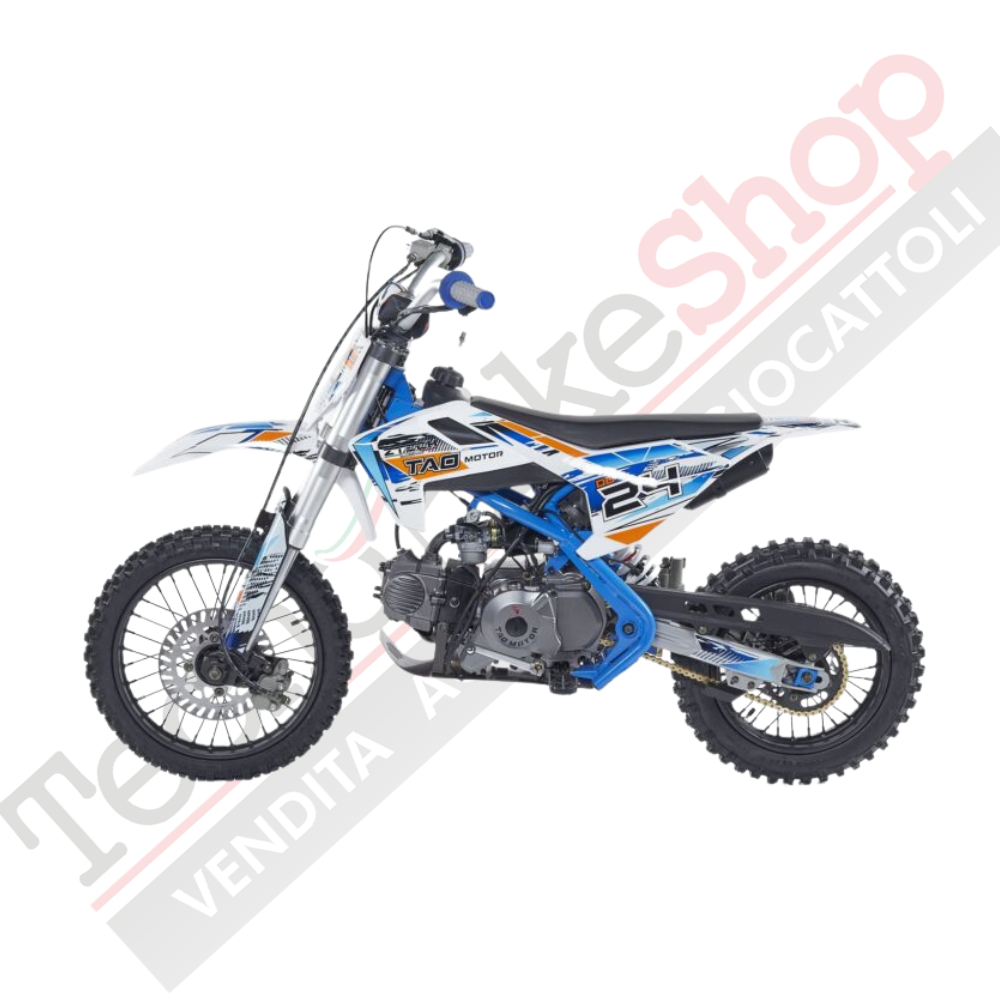 Pitbike a benzina Z-Tech ZTX 24 110 cc-Blu