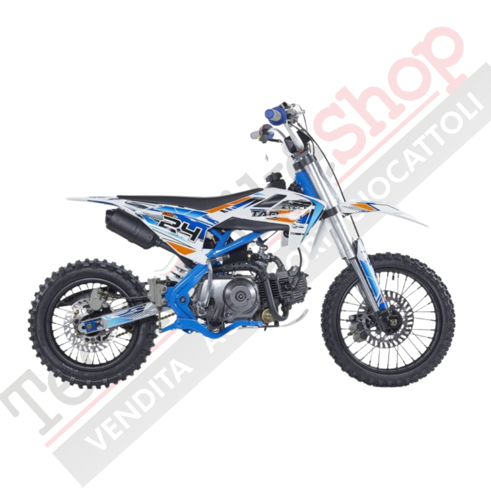 Pitbike a benzina Z-Tech ZTX 24 110 cc-Blu