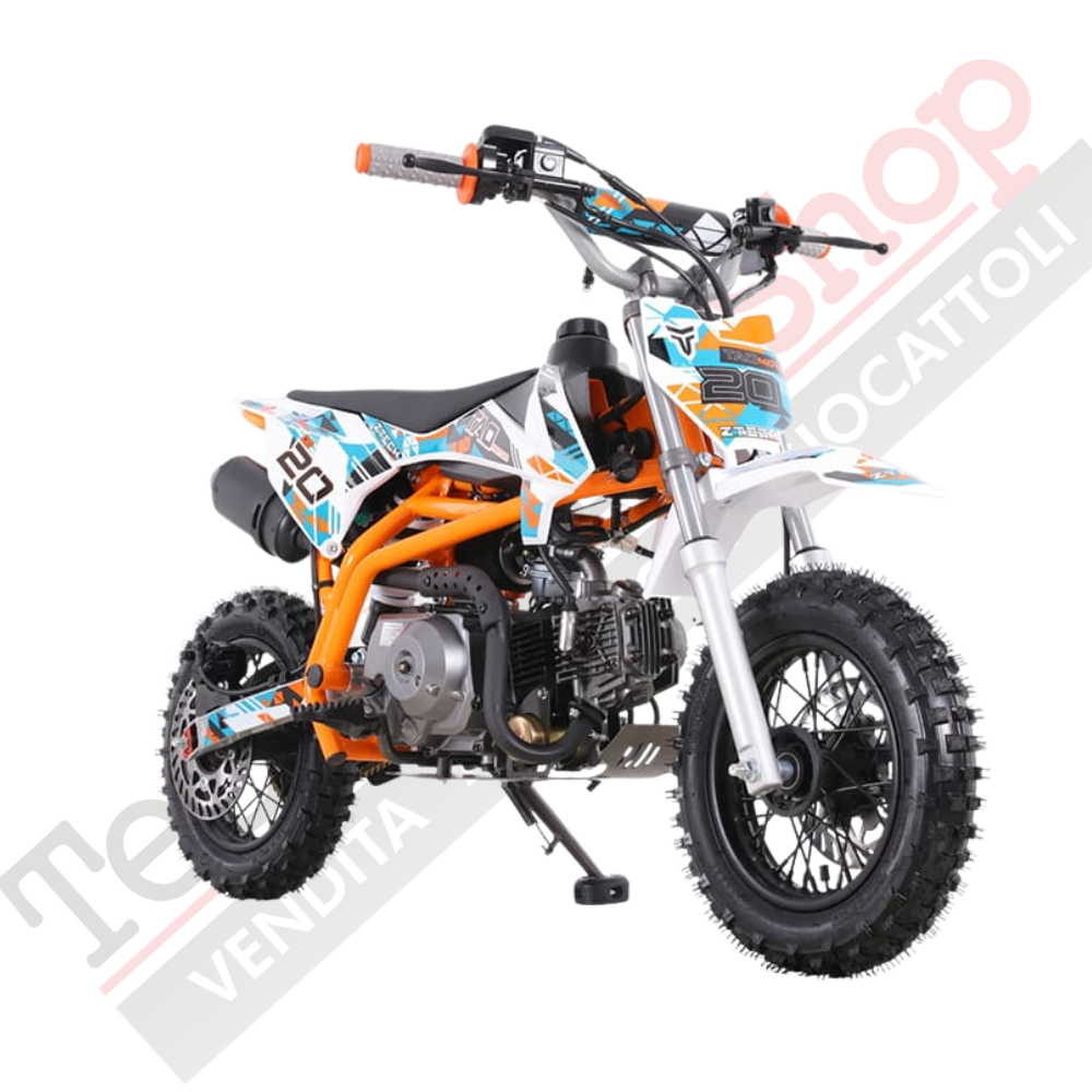 Pitbike a Benzina Z-Tech ZTX 20 110cc-Arancione