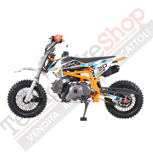 Pitbike a Benzina Z-Tech ZTX 20 110cc-Arancione