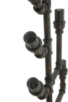 Porta Bottiglie Da Muro Manhattan 8 Posti Cm 40X9X82