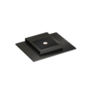 Pla Nera - Applique a led da muro 35W CCT Switch 2700K/3200K/4000K in alluminio, Luce murale verso l'alto - Beneito & Faure
