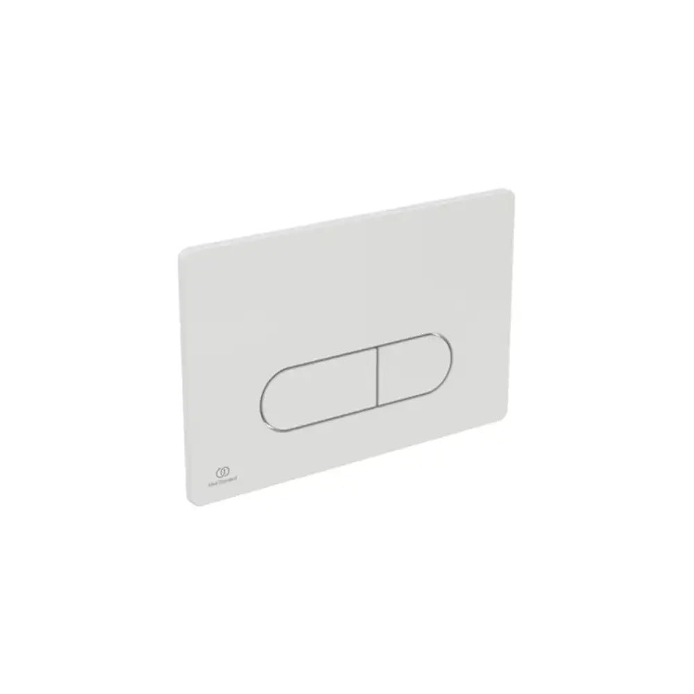 Ideal Standard placca di comando bianca doppio tasto Oleas M1 bianca