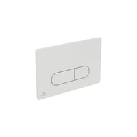 Ideal Standard placca di comando bianca doppio tasto Oleas M1 bianca