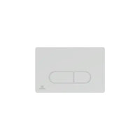 Ideal Standard placca di comando bianca doppio tasto Oleas M1 cromato