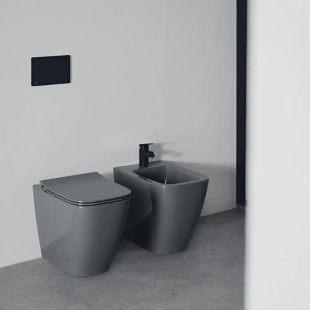 Ideal Standard placca di comando doppio tasto Oleas M1 nero opaco