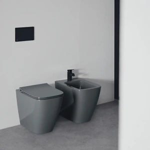 Ideal Standard placca di comando doppio tasto Oleas M1 nero opaco