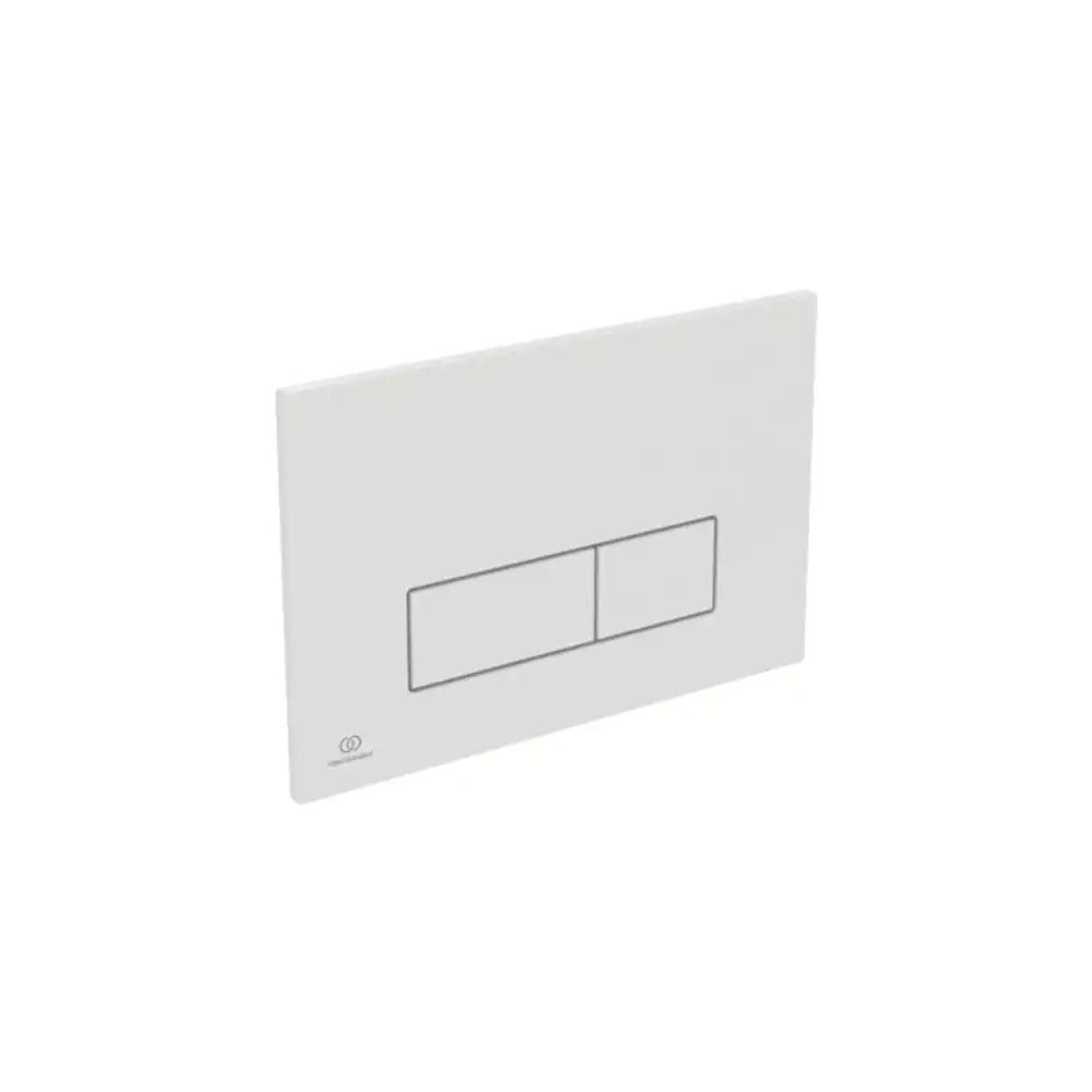 Ideal Standard placca di comando doppio tasto Oleas M2 bianco