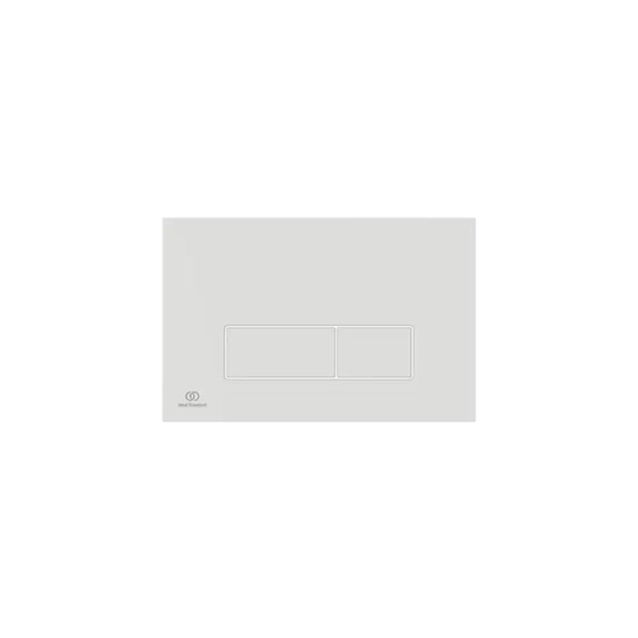 Ideal Standard placca di comando doppio tasto Oleas M2 bianco
