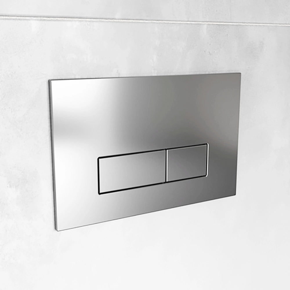 Ideal Standard placca di comando doppio tasto Oleas M2 satinato