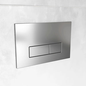 Ideal Standard placca di comando doppio tasto Oleas M2 satinato