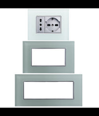 Placca Cristal 3m 4m 6m Verde Biancastro Effetto Vetro Compatibile Con Axolute         