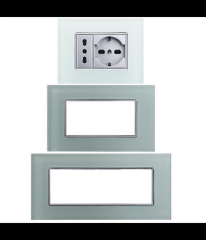 Placca Cristal 3m 4m 6m Verde Biancastro Effetto Vetro Compatibile Con Axolute         