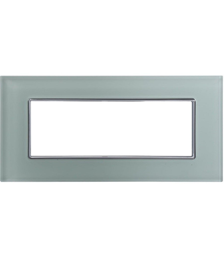 Placca Cristal 3m 4m 6m Verde Biancastro Effetto Vetro Compatibile Con Axolute         