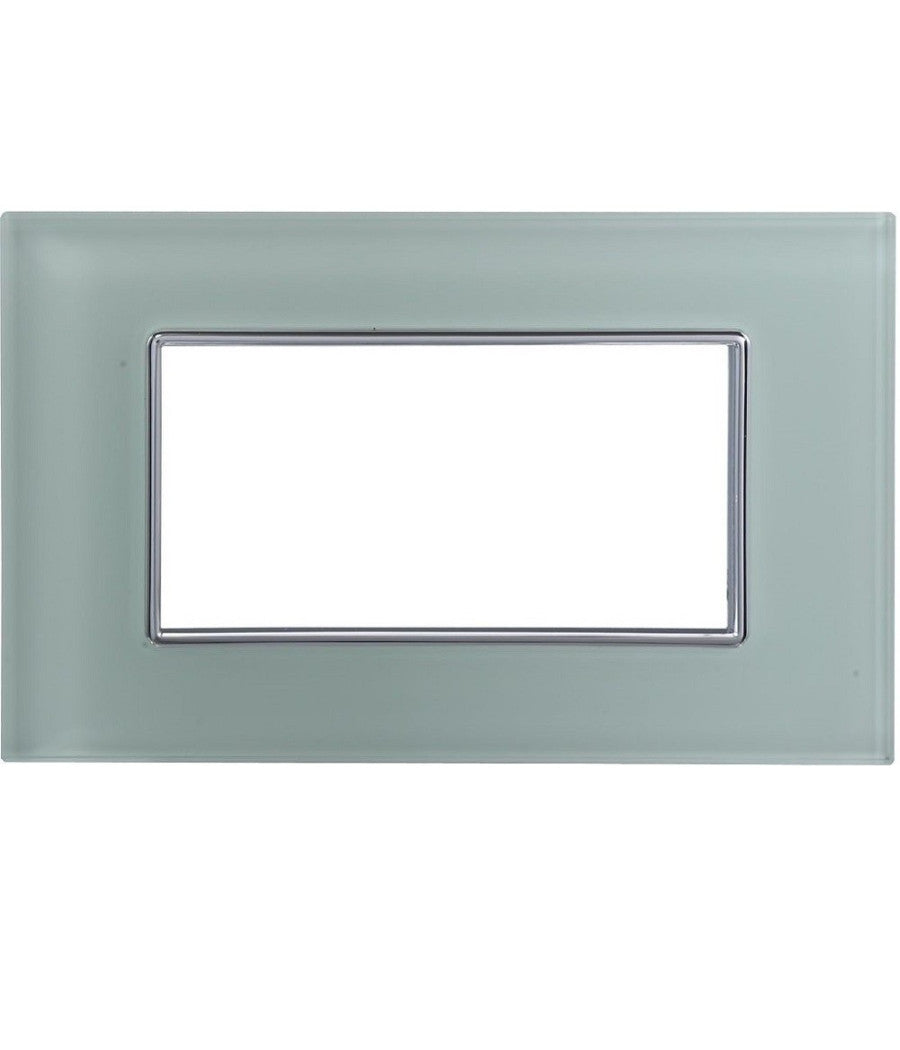 Placca Cristal 3m 4m 6m Verde Biancastro Effetto Vetro Compatibile Con Axolute         