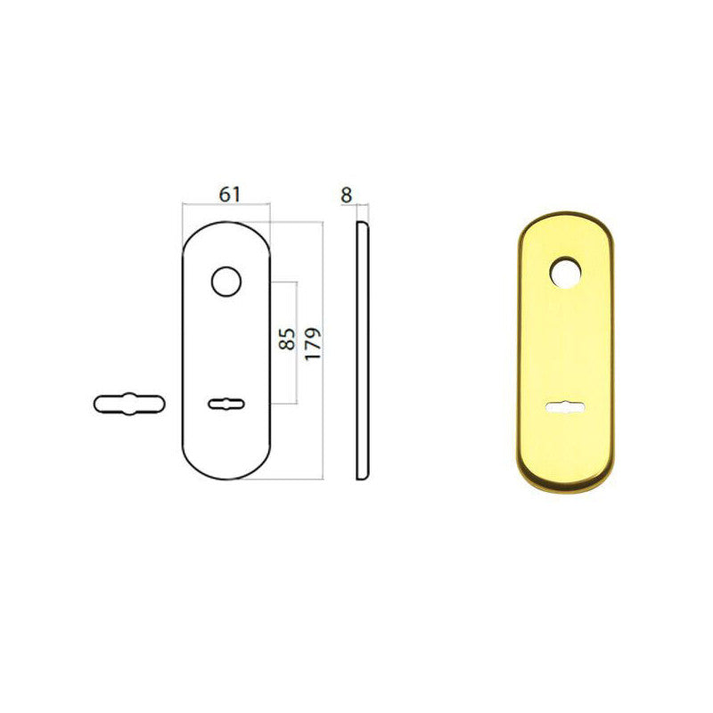 Placca Ghibli Ott Luc Doppia Mappa