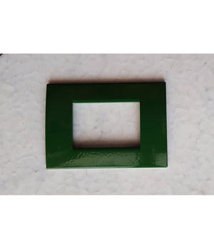 Placca Placche Placchete Compatibili Living Light In Abs 3 4 7 Posti Colorate  Verde -3 Fori     -