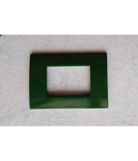 Placca Placche Placchete Compatibili Living Light In Abs 3 4 7 Posti Colorate  Verde -4 Fori     -