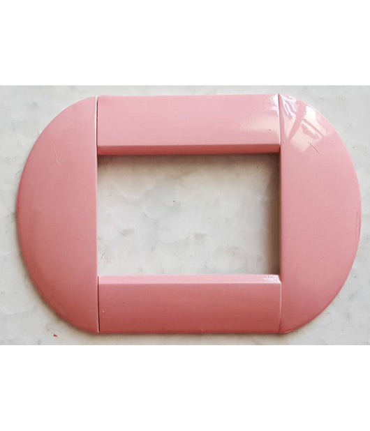Placca Placche Placchette Compatibili Living International Light Bombate Bticino  Rosa -4 Fori     -