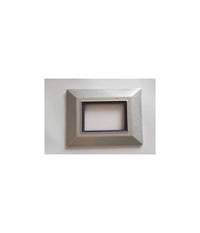 Placca Placchetta Placchette Compatibili Per Serie Axolute Bticino Colorate Sq  Grigio -4 Fori     -