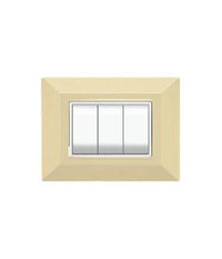 Placca Placchetta Placchette Compatibili Per Serie Axolute Bticino Colorate Sq  Avorio -7 Fori     -