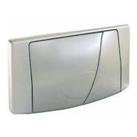 Bampi Placca Zeta 2 Tasti Satinata Lucida