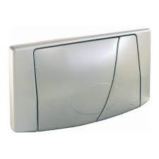 Bampi Placca Zeta 2 Tasti Satinata Lucida