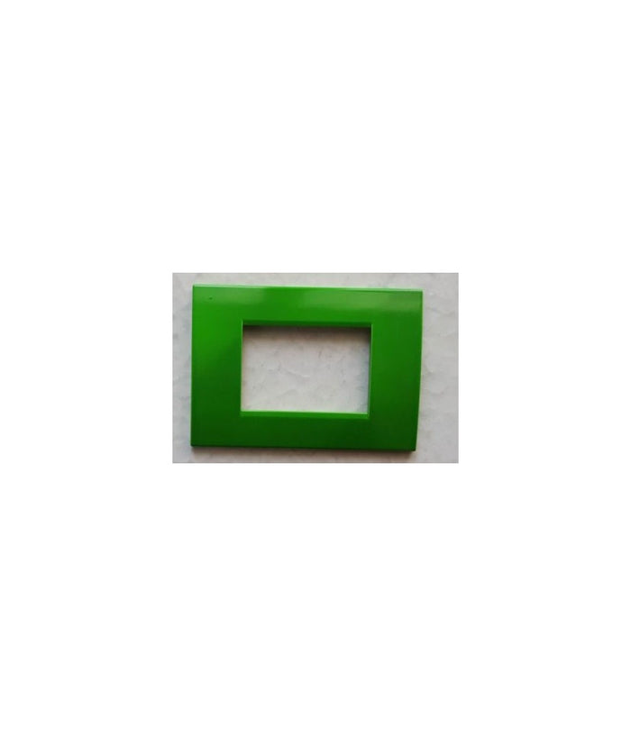 Placchette Placche In Abs Per Serie Matix Bticino Compatibile 3 4 6 Moduli Color  Verde Polvere -6 Fori     -