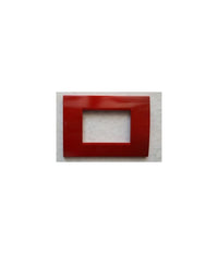 Placchette Placche In Abs Per Serie Matix Bticino Compatibile 3 4 6 Moduli Color  Rosso Scuro -6 Fori     -