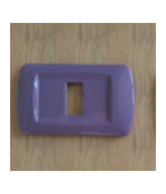 Placchette Placche In Abs Serie Magic Bticino Compatibili Placca Copriprese Fori  Viola -2 Fori     -