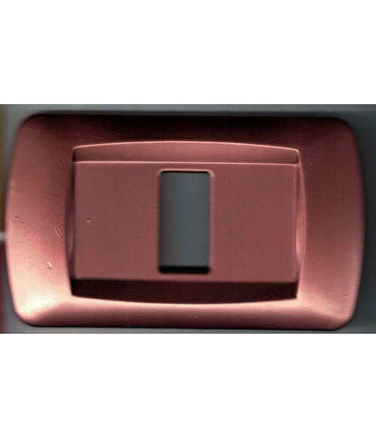 Placchette Placche In Abs Serie Magic Bticino Compatibili Placca Copriprese Fori  Rame -2 Fori     -