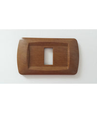 Placchette Placche In Abs Serie Magic Bticino Compatibili Placca Copriprese Fori  Legno Chiaro -3 Fori     -