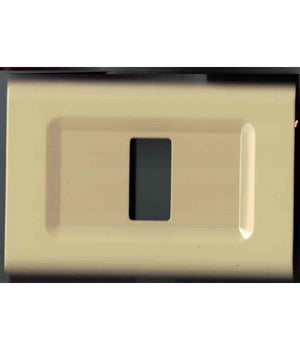 Placchette Placche In Abs Serie Magic Elite Bticino Compatibili Color Copriprese  Avorio -5 Fori     -