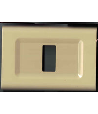 Placchette Placche In Abs Serie Magic Elite Bticino Compatibili Color Copriprese  Cappuccino -5 Fori     -