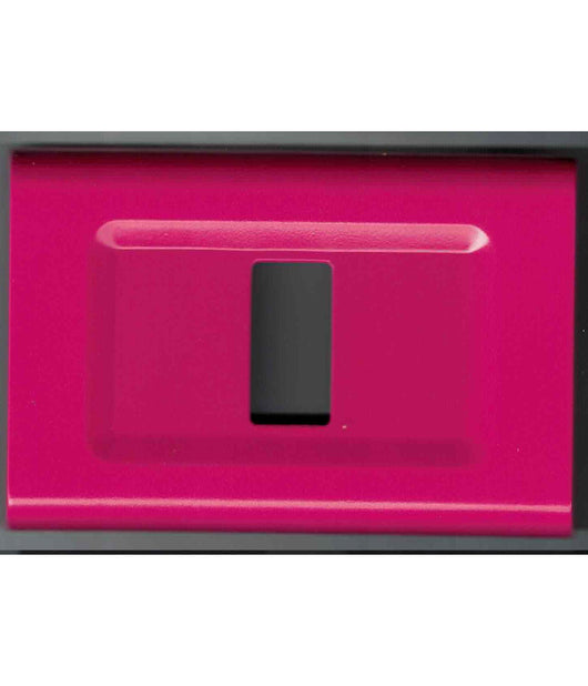 Placchette Placche In Abs Serie Magic Elite Bticino Compatibili Color Copriprese  Fucsia -3 Fori     -