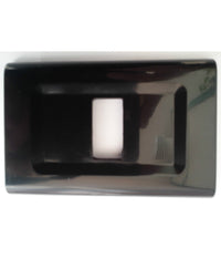 Placchette Placche In Abs Serie Magic Elite Bticino Compatibili Color Copriprese  Nero -1 Foro     -