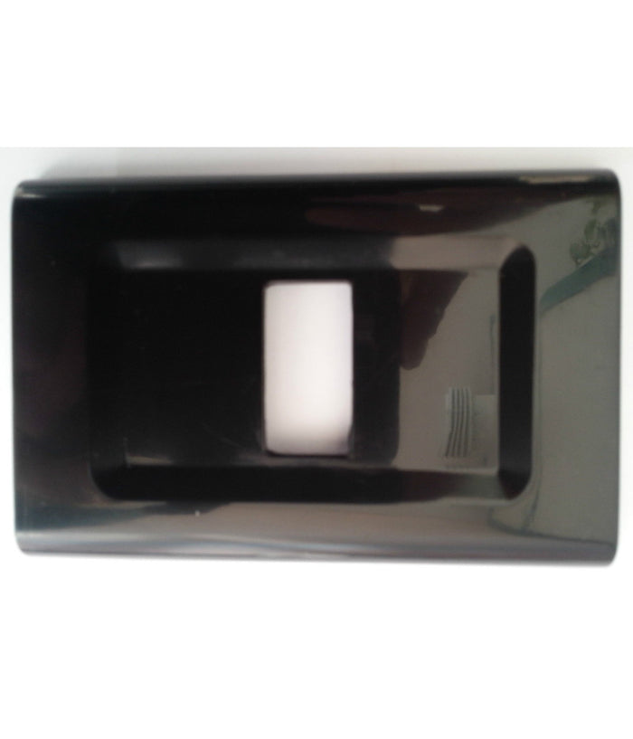 Placchette Placche In Abs Serie Magic Elite Bticino Compatibili Color Copriprese  Nero -1 Foro     -