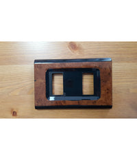 Placchette Placche In Abs Serie Magic Elite Bticino Compatibili Color Copriprese  Radica Di Noce -4 Fori     -