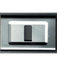 Placchette Placche In Abs Serie Magic Elite Bticino Compatibili Color Copriprese  Argento -4 Fori     -