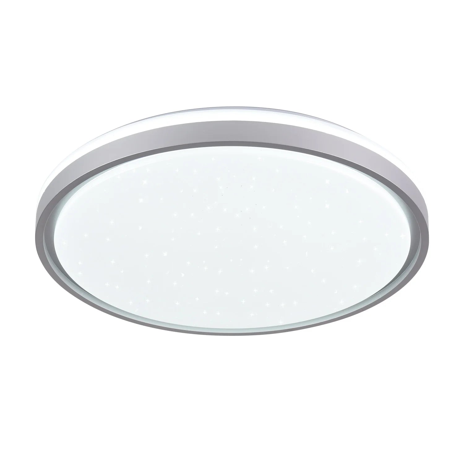LÚZETE - PLAFÓN LED 58W PW LED REGULABLE BLANCO PLATA CIRCULAR TELLUS