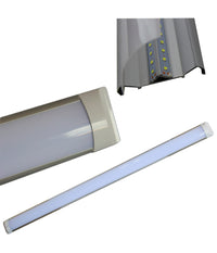 Plafoniera Applique A Led Slim Smd Soffitto Lampada Profilo Spessore 27mm Luce  -bianco Freddo   120 Cm   -