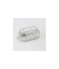 Plafoniera Applique Ovale Griglia Tartaruga Bianca Campana In Vetro Attacco E27         