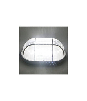 Plafoniera Applique Ovale Griglia Tartaruga Bianca Campana In Vetro Attacco E27         