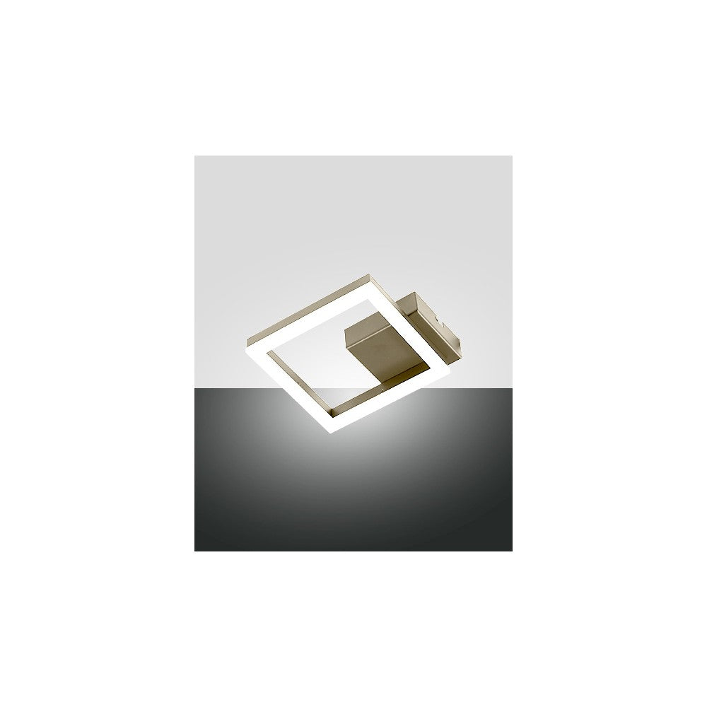 Plafoniera BARD a led moderna 11W Oro Opaco 3394-24-225 Fabas Luce