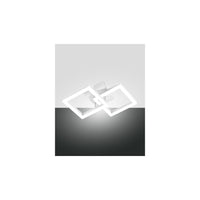 Plafoniera BARD a led moderna 21W bianco 3394-28-102 Fabas Luce