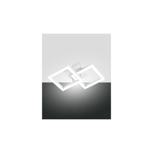 Plafoniera BARD a led moderna 21W bianco 3394-28-102 Fabas Luce