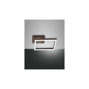 Plafoniera BARD a led moderna 22W Corten 3394-21-361 Fabas Luce