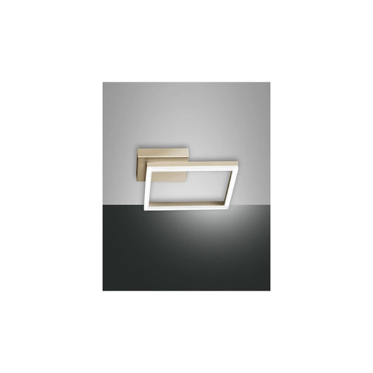 Plafoniera BARD a led moderna 22W Oro Opaco 3394-21-225 Fabas Luce