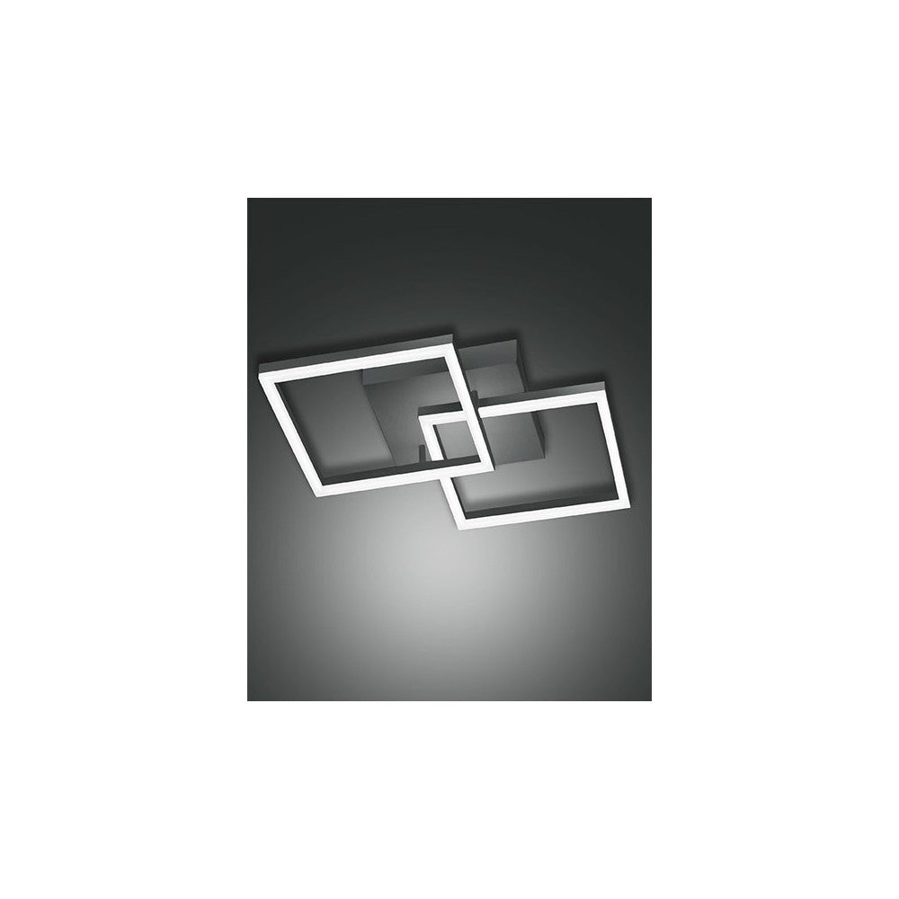 Plafoniera BARD a led moderna 39W Antracite 3394-29-282 Fabas Luce